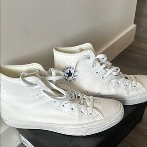 Converse All Star White High-Top Sneakers